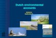 Dutch environmental accounts Statistics Netherlands