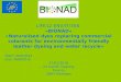 LIFE12 ENV/IT/356 «BIONAD» «Naturalised dyes replacing commercial colorants for environmentally friendly leather dyeing and water recycle» Start: 01/01/2014
