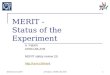 30th March 2007A.Fabich, CERN AB-ATB1 MERIT - Status of the Experiment A. Fabich CERN AB-ATB MERIT safety review (3)