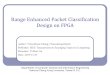 Range Enhanced Packet Classification Design on FPGA Author: Yeim-Kuan Chang, Chun-sheng Hsueh Publisher: IEEE Transactions on Emerging Topics in Computing