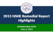2013 NSHE Remedial Report Highlights EMBARGOED UNTIL May 6, 2014