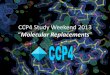 CCP4 Study Weekend 2013 “Molecular Replacements”