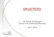 GRAETERS Dr. Steven Buchberger Civil & Environmental Engineering July 7, 2014