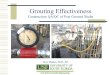 Grouting Effectiveness Construction QA/QC of Post Grouted Shafts Gray Mullins, Ph.D., P.E