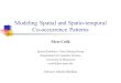 Modeling Spatial and Spatio-temporal Co-occurrence Patterns Mete Celik Spatial Database / Data Mining Group Department of Computer Science University of