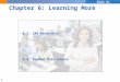 1 Chapter 6: Learning More 6.1: SAS Resources 6.2: Beyond This Course