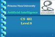 Princess Nora University Artificial Intelligence CS 461 Level 8 1