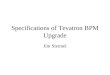 Specifications of Tevatron BPM Upgrade Jim Steimel