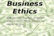 Business Ethics By Lyle  Flaming Ego Anderton and Cameron Scott Jenkins, Go Home Anstey
