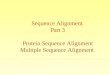 Protein Sequence Alignment Multiple Sequence Alignment
