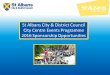 St Albans City  District Council City Centre Events Programme 2016 Sponsorship Opportunities
