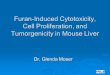 Furan-Induced Cytotoxicity, Cell Proliferation, and Tumorgenicity in Mouse Liver Dr. Glenda Moser
