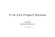T-76.115 Project Review ITSUPS Implementation 1 2.12.2004