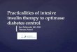 { Practicalities of intesive insulin therapy to optimase diabetes control Ewa Pańkowska MD, PhD Warsaw, Poland Warsaw, Poland