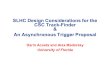 SLHC Design Considerations for the CSC Track-Finder  An Asynchronous Trigger Proposal Darin Acosta and Alex Madorsky University of Florida