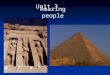 Unit 3 Amazing people. Howard Carter  a famous explorer mummy
