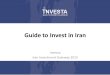 Guide to Invest in Iran Investa Iran Investment Gateway 2015