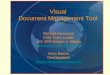 Visual Document Management Tool Richard Hammond EKM Team Leader U.S. EPA Region 4, Atlanta Kiran Batchu GeoDecisions