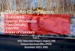 BMPs for Compliance Success. Special Provisions, Plan Details, SWPPP, Areas of Concern Part 2. TH52 Relocation Project, Virginia, MN Dwayne Stenlund, MSc,