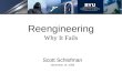 Reengineering Why It Fails Scott Schlofman December 14, 2006