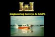 Engineering Surveys & KGPS. Outline Problem Example Applications / uses of KGPS Project Example