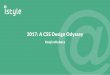 2017: A CSS Design Odyssey