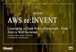 AWS re:Invent 2017 |  CloudHealth Tech Session