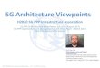 5G Architecture Viewpoints H2020 5G PPP Infrastructure Association