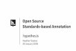 Staines - Open Source Standards Based Annotation