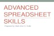 Empowerment Technologies - Advanced Spreadsheet Skills