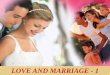 Love and marriage 1