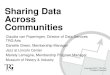 Sharing Data Across Communities
