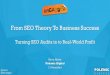 From SEO Theory To Business Success - Turning SEO Audits in to Real World Profit