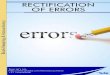 RECTIFICATION OF ERRORS | ACCOUNTING | LetsTute Accountancy