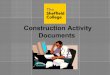 Tutor construction activity documents ppt4