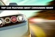 Top Car Features Most Consumers Want