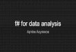 Артём Акуляков - F# for Data Analysis