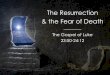 Sermon Slide Deck: "The Resurrection & the Fear of Death" (Luke 23:50-24:12)