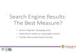 Search Engine Results: The Best Measure?