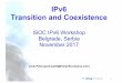 IPv6 transition and coexistance - Jordi Palet