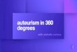 Auteurism in 360 Degrees