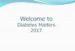 #DiabetesMatters - Workshop opening 2017