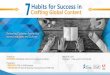 7 Habits for Success in Crafting Global Content