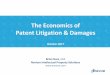 Brian Buss - IIPLA Presentation on Patent Damages and Expert Testimony