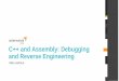 C++ and Assembly: Debugging and Reverse Engineering