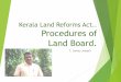 Kerala Land Reforms Act-Malayalam ppt from T James Joseph