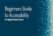 Beginners Guide to Accessibility