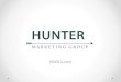 Hunter Marketing Group May 2016