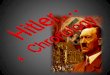Hitler, a chronology