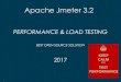 Apache Jmeter 3.2 Performance & Load Testing 2017